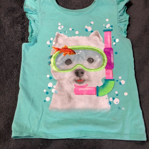 Garanimals Other - Garanimals • Dog Snorkeling Graphic Short Sleeve